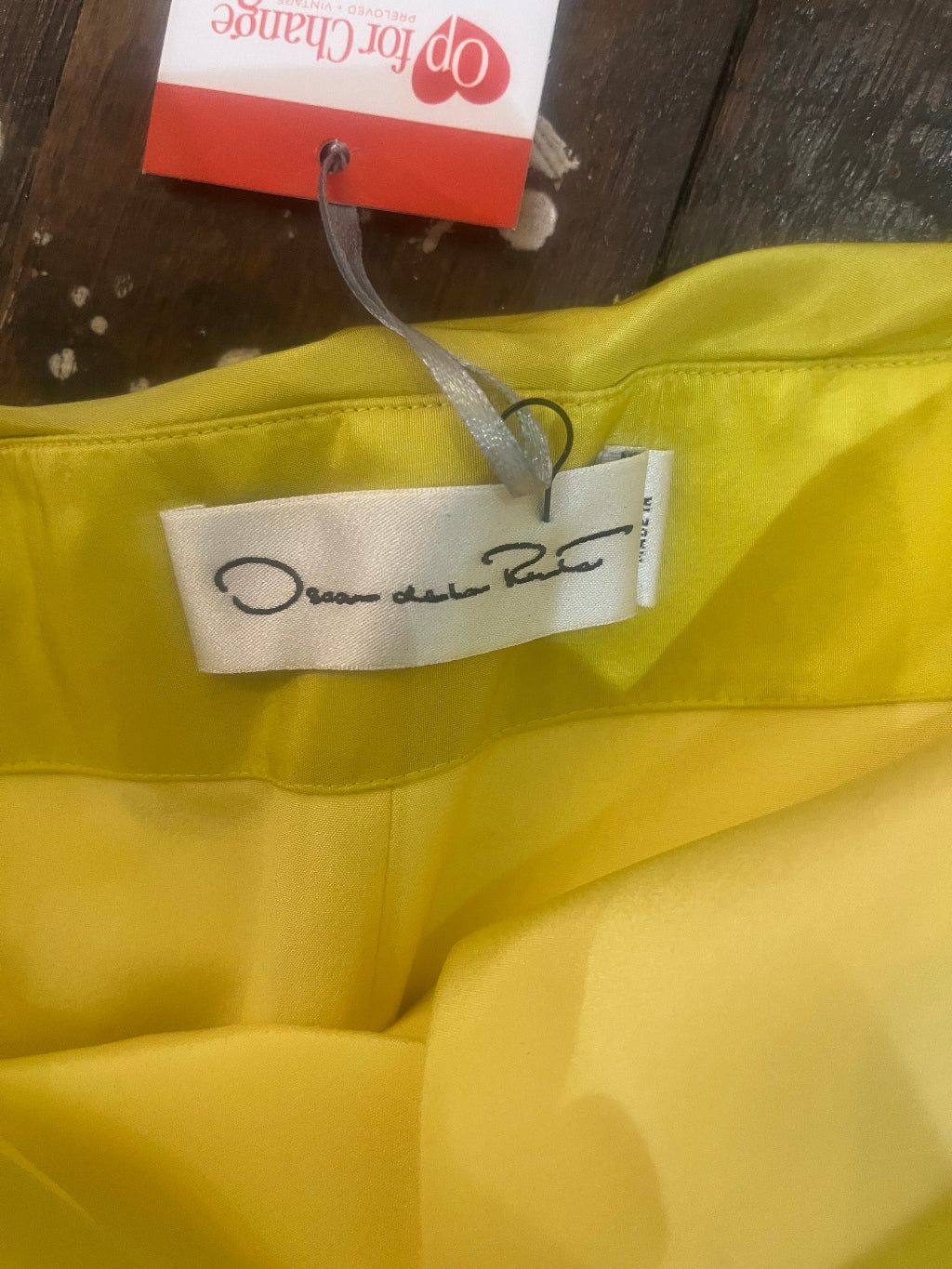 Oscar del la Renta Silk Top (size 2)