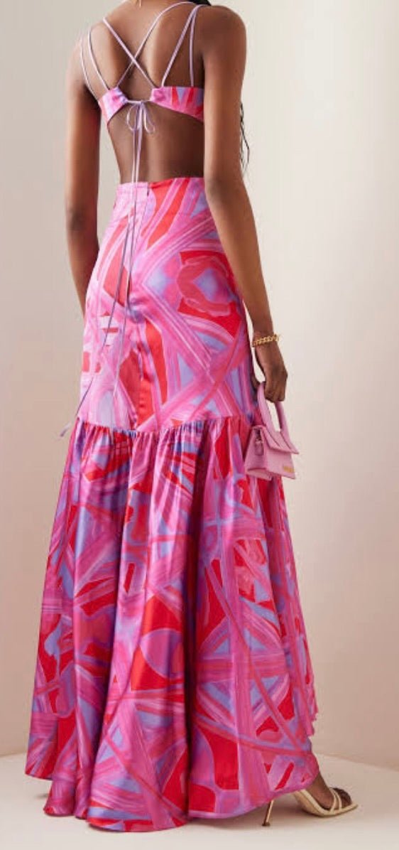 Silvia Tcherassi Katherine Cut Out Dress