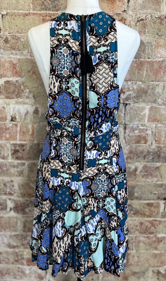 Tigerlily Blue Pattern Dress