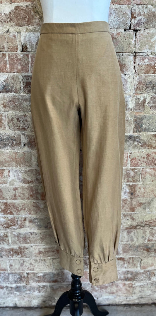 Altuzarra Hopper Button-Cuff Pants