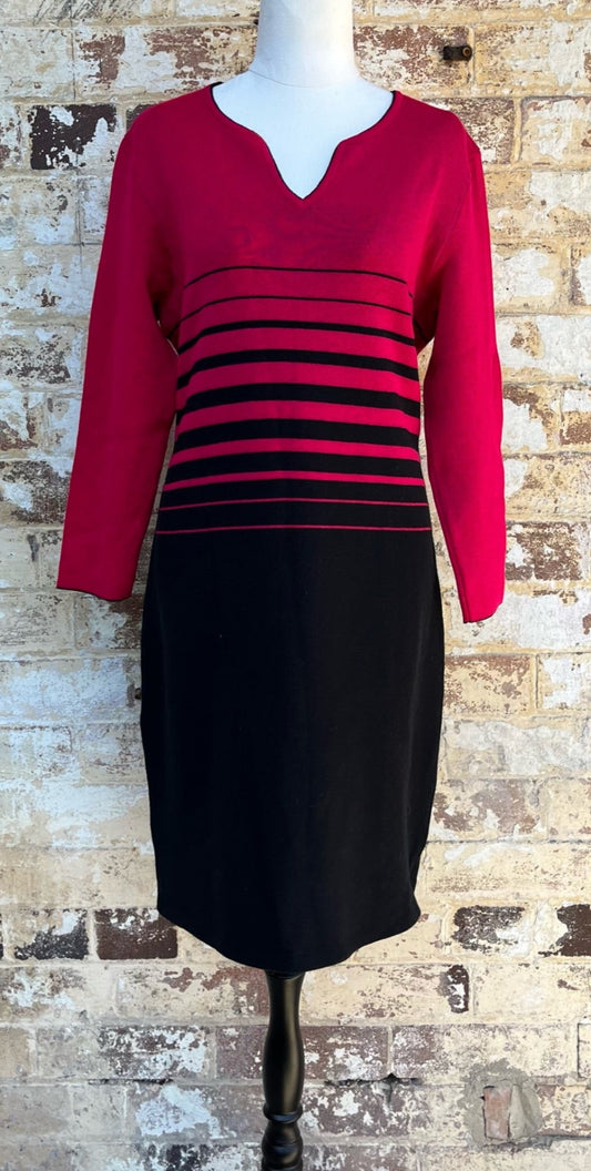 Faber Pink and Black Dress