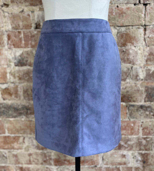 Faux Suede Skirt