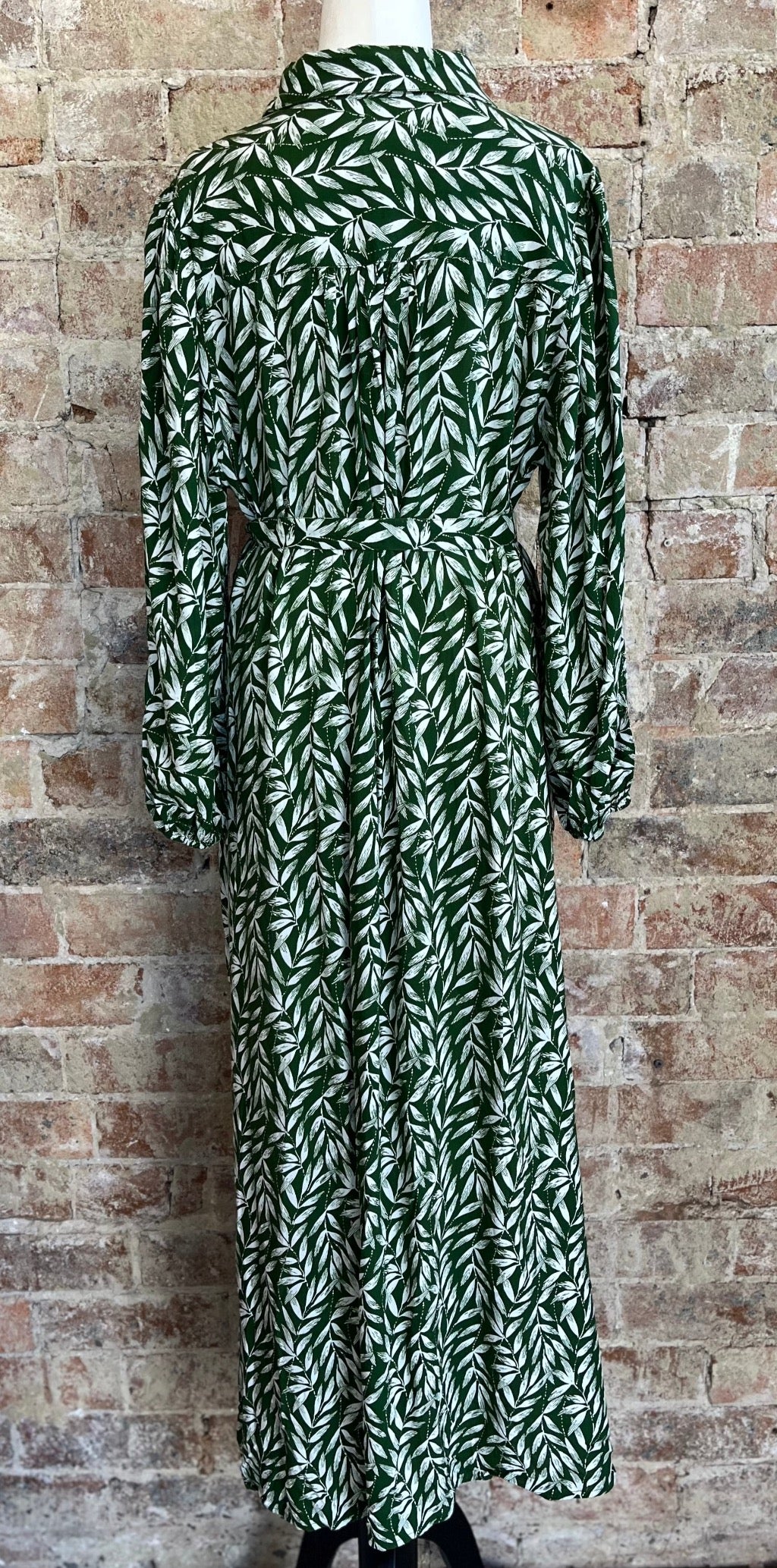 That Bird Label Green Shirt Dress (size 16)