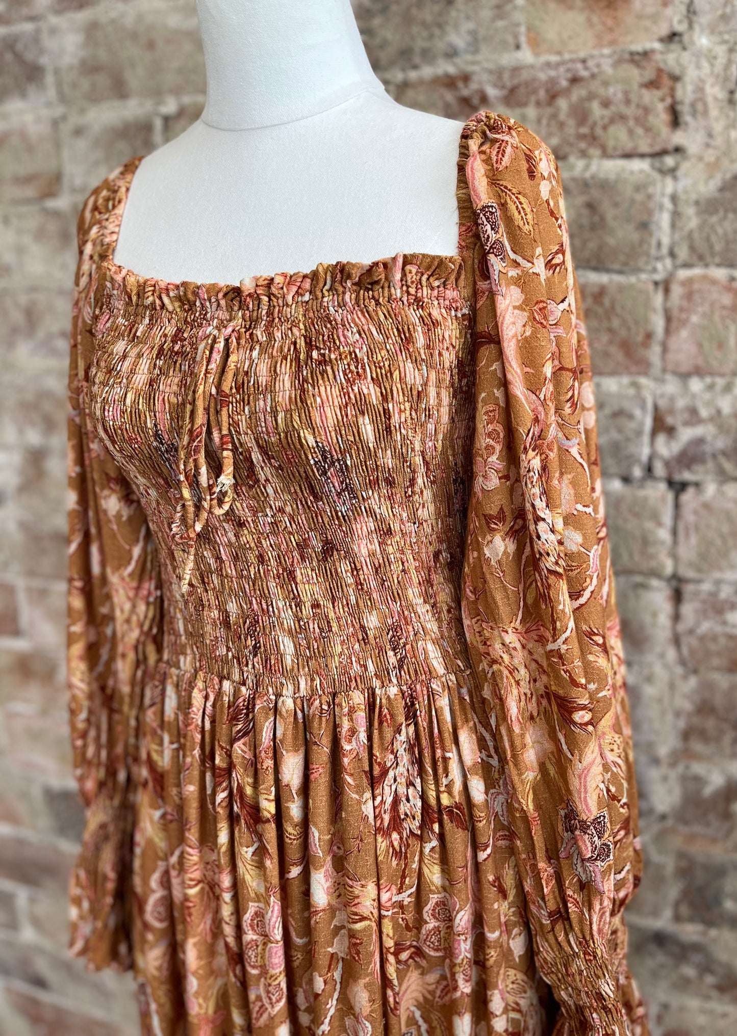Lacuna Maxi Dress - Amalfi Print (size M/L)