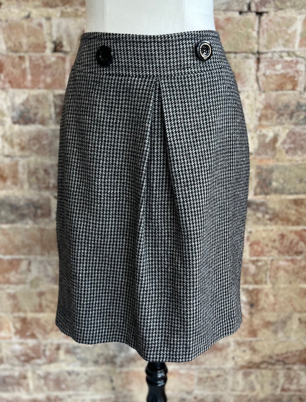 Max & Co Hounds Tooth Skirt