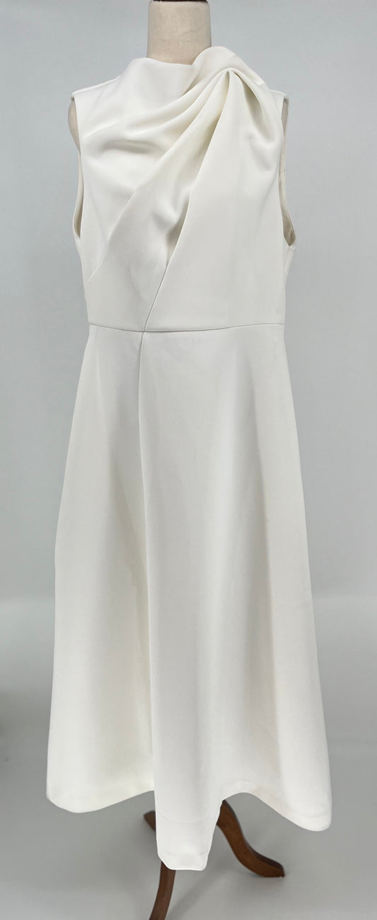 Mossman White dress on mannequin