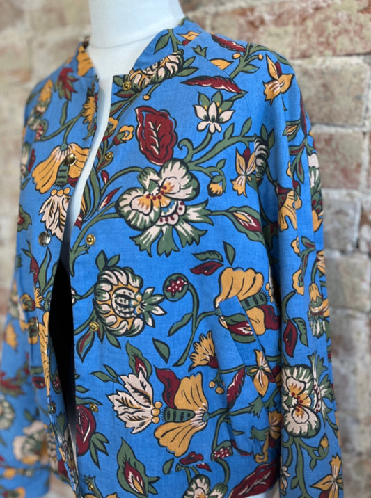 Sezane Floral Jacket (size 36)