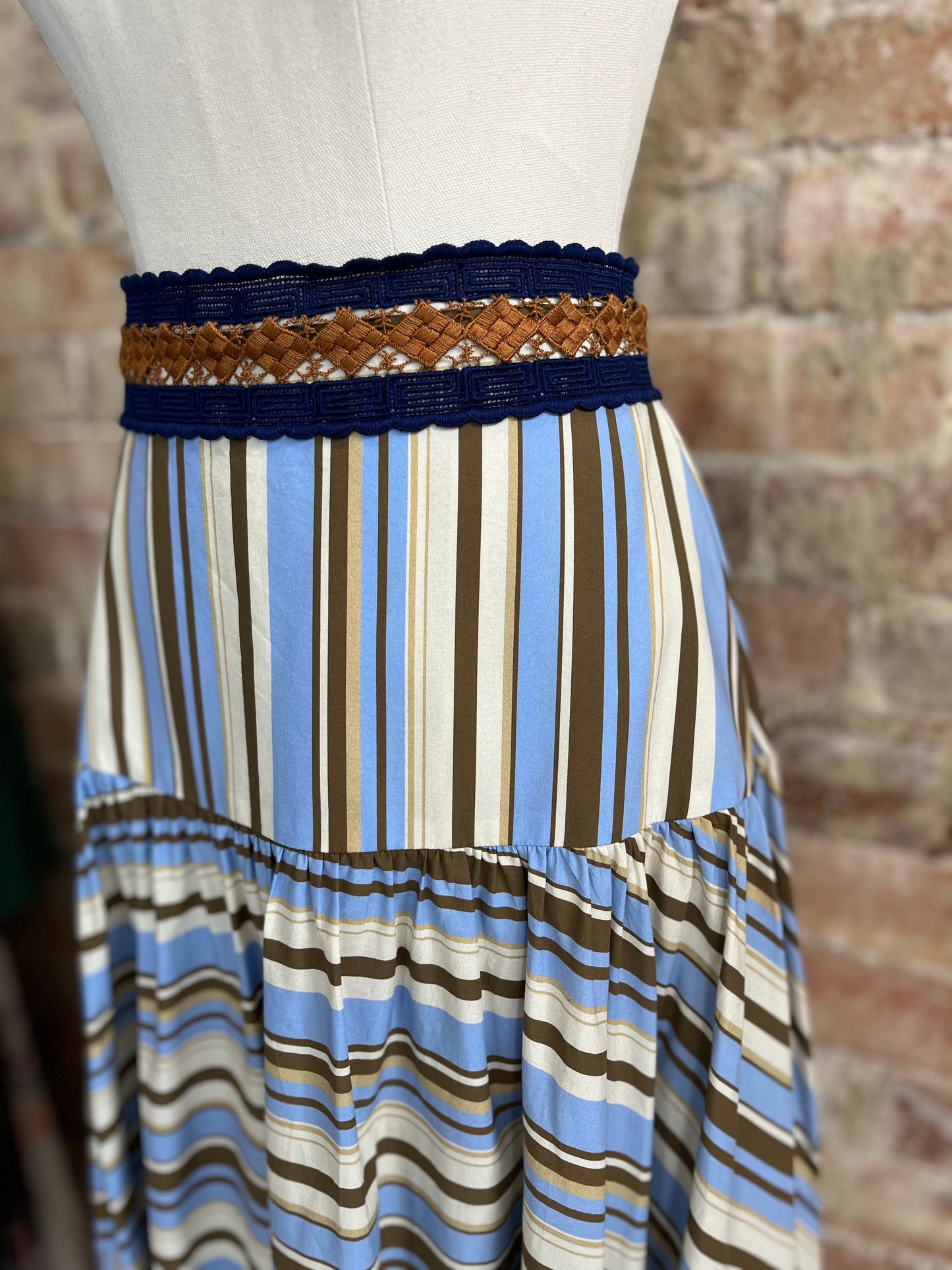 Silvia Tcherassi  Clair Tiered Skirt (size M)