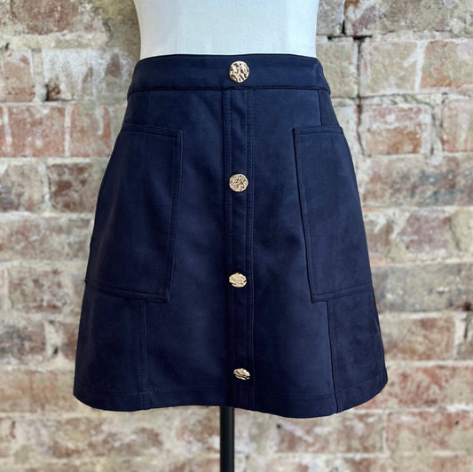 Tokito Faux Suede Skirt