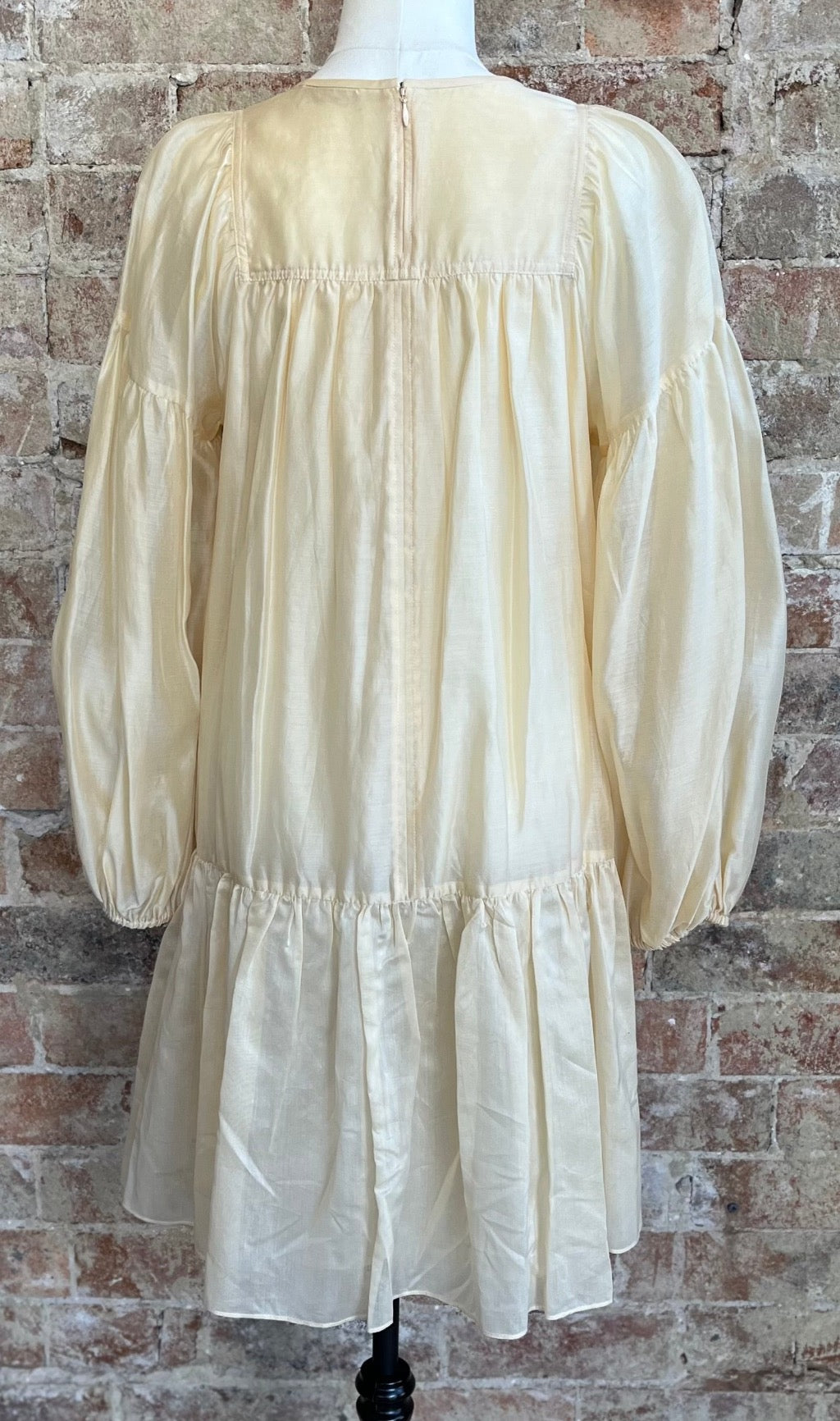 Ulla Johnson Cream Annika Dress (size 4)