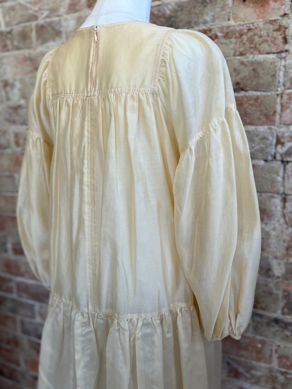 Ulla Johnson Cream Annika Dress (size 4)