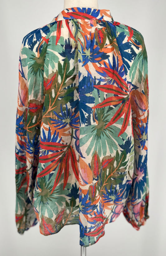 jungle pattern top on mannequin