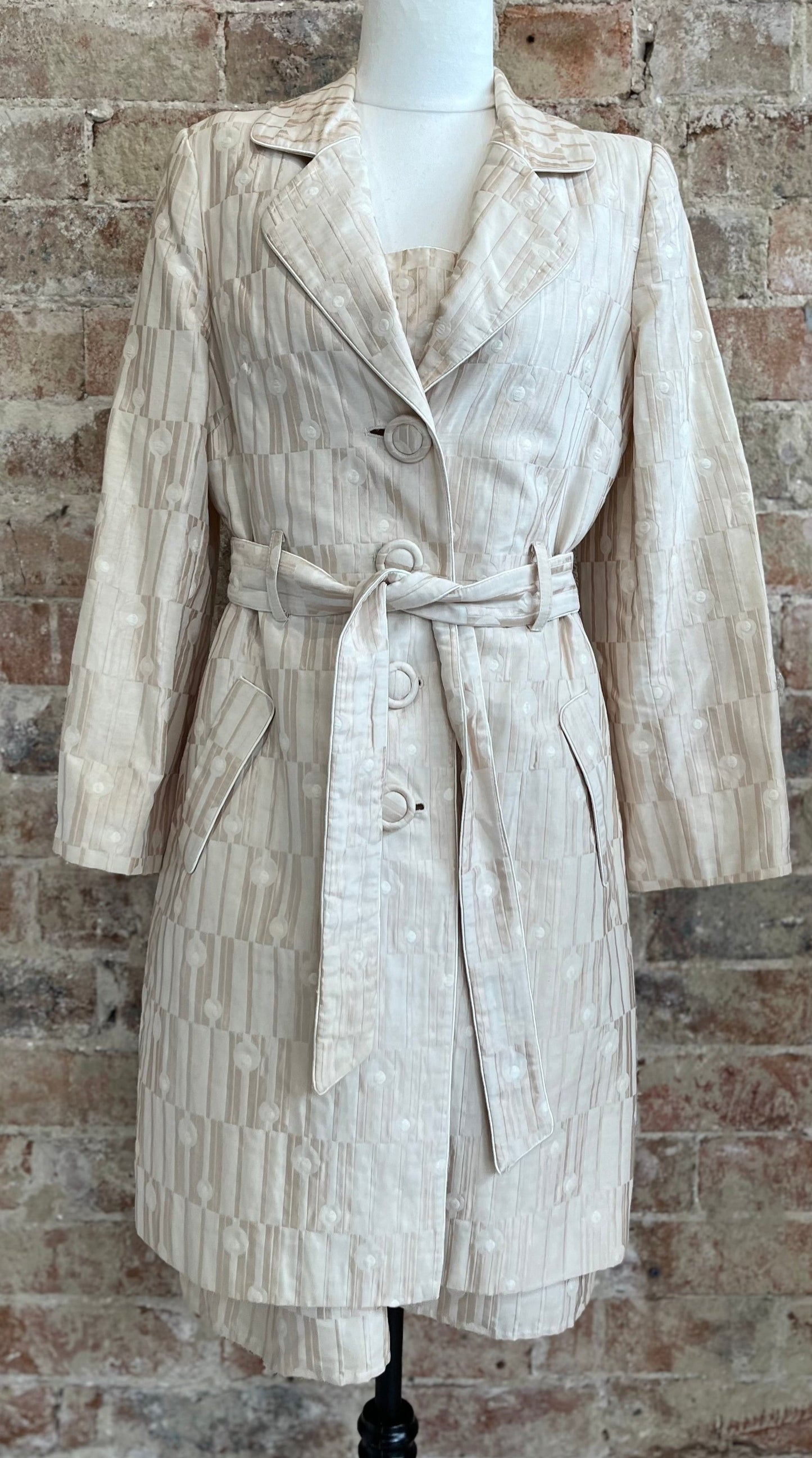 Vintage Style Trench and Dress by Katherine