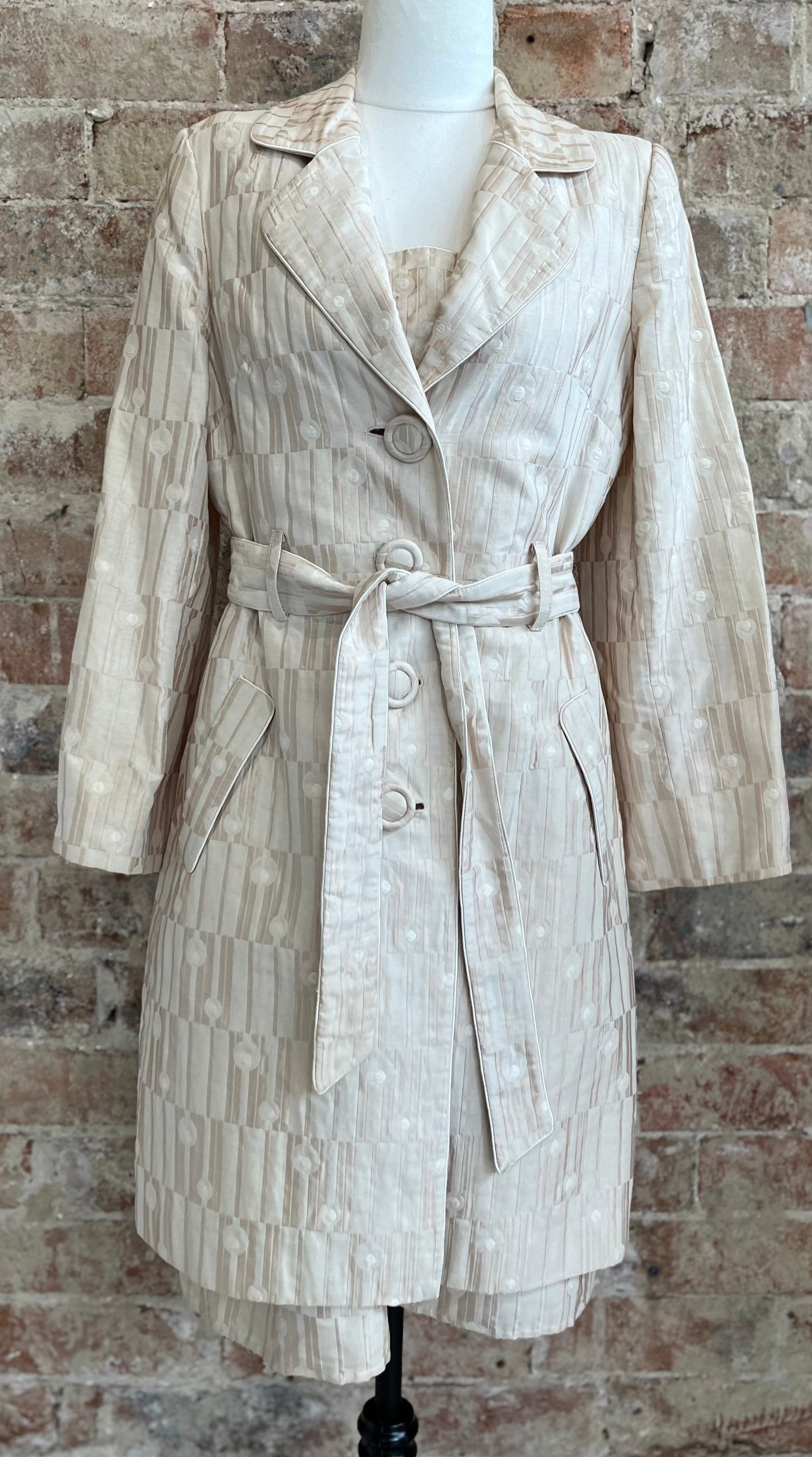 Vintage Style Trench and Dress by Katherine
