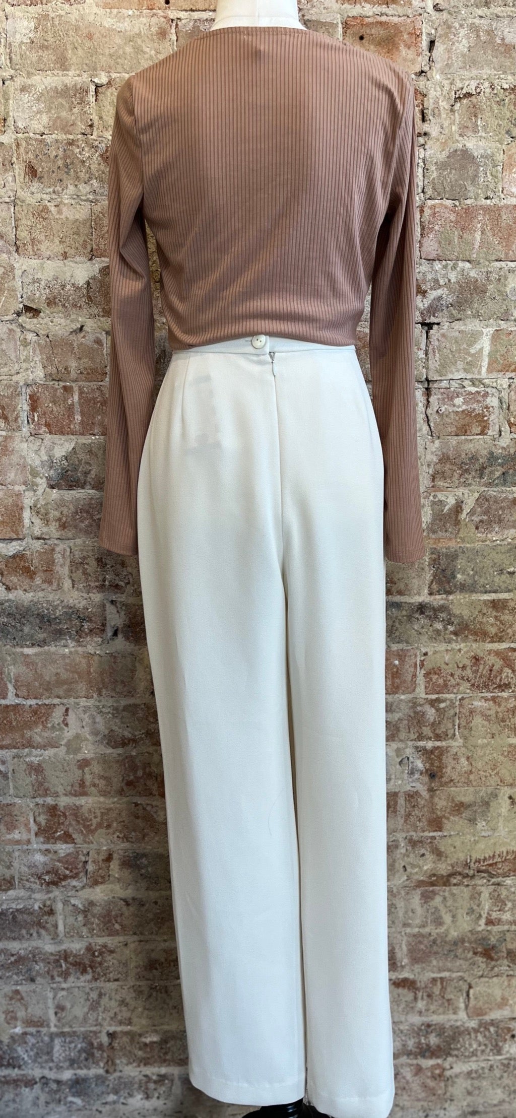 White Suit Pants