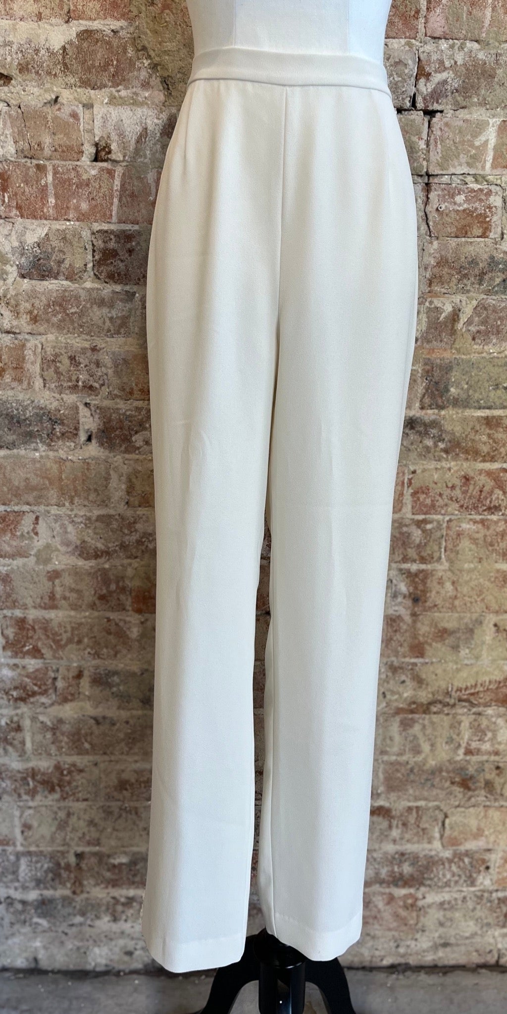 White Suit Pants