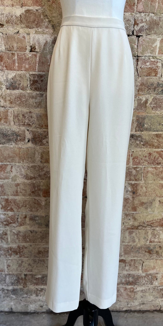 White Suit Pants
