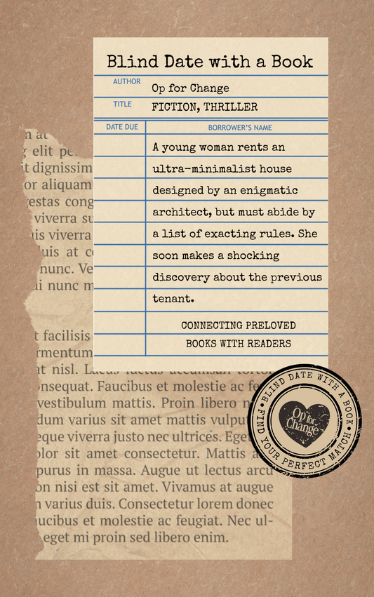 Blind Date with a Book (Thriller)