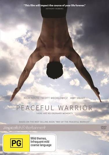 DVD cover of a man with his arms stretched out
